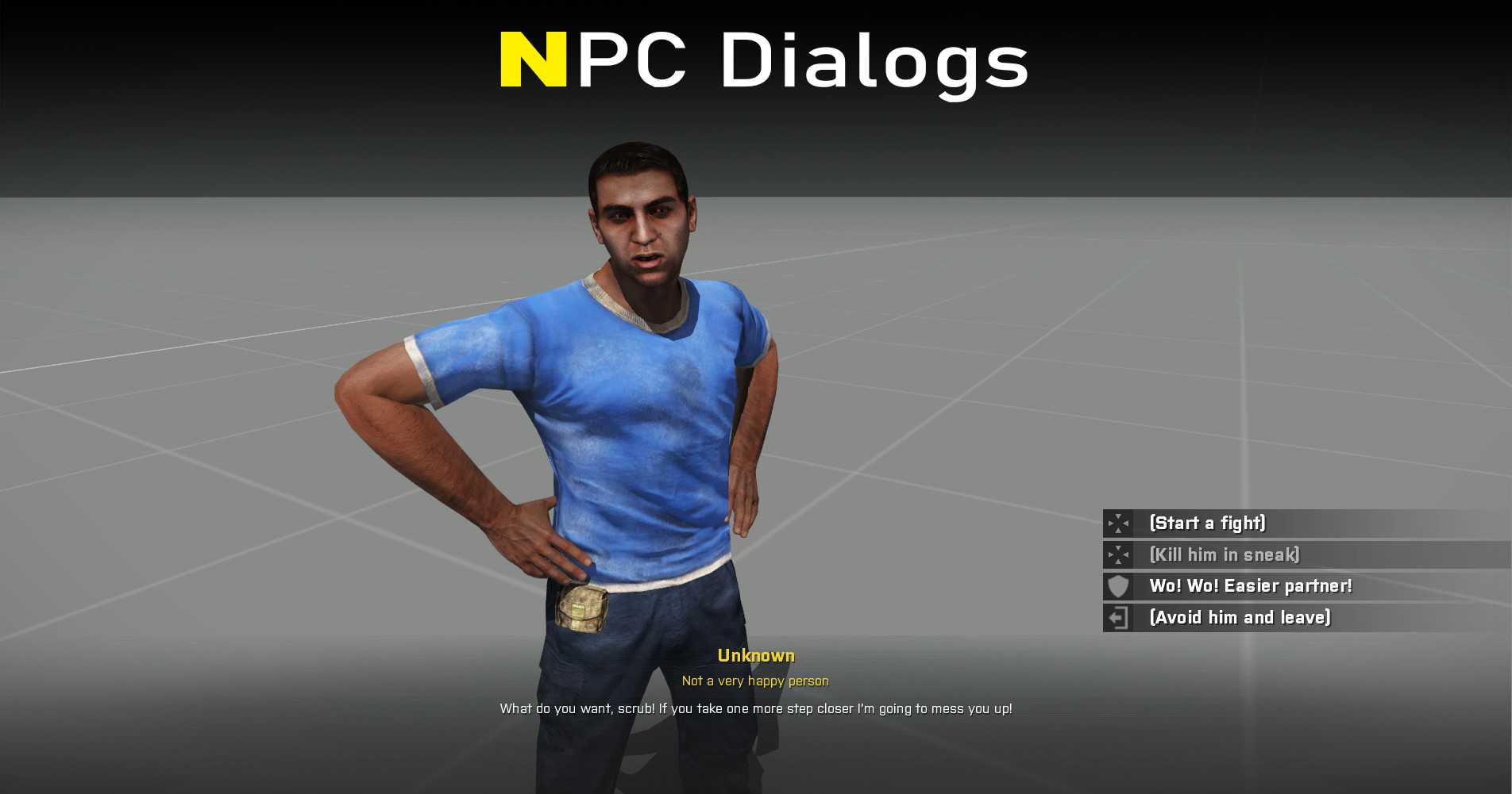 COMO CONSEGUIR ARMAS DOS NPCS PARA SE TORNAR MUITO FORTE - CODE