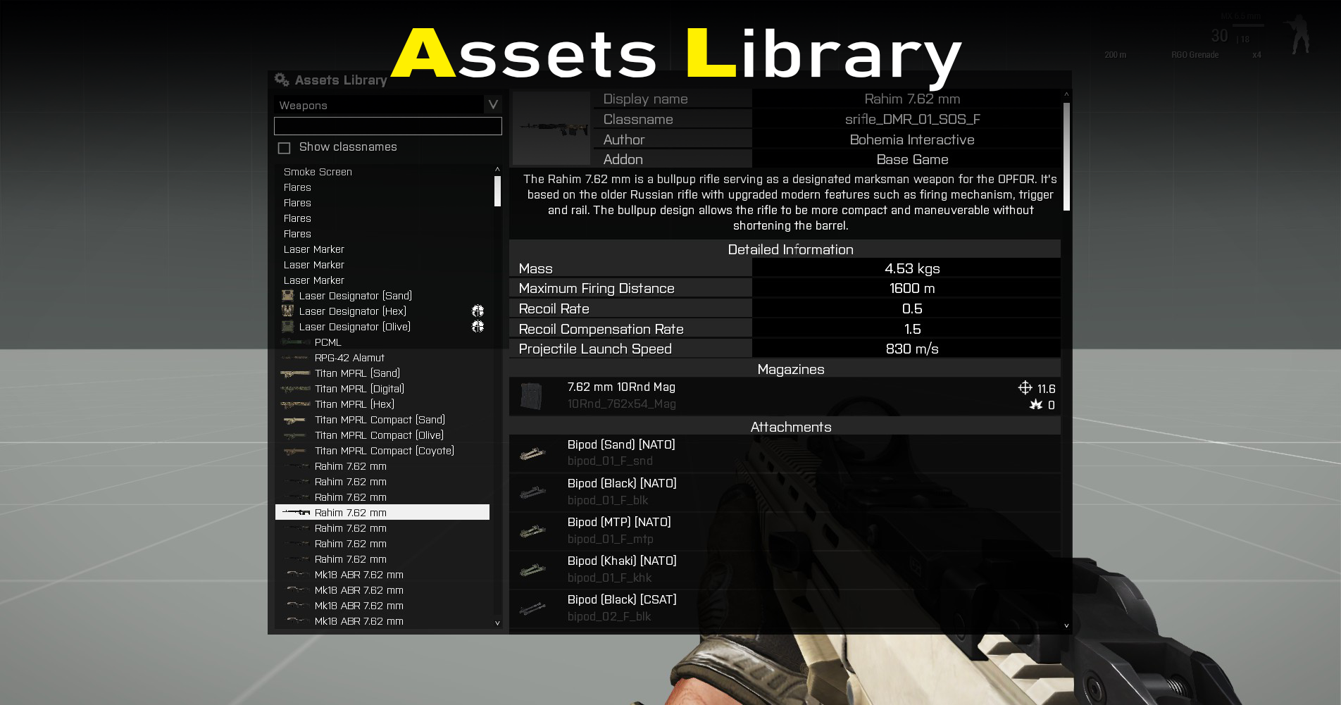 Assets Library